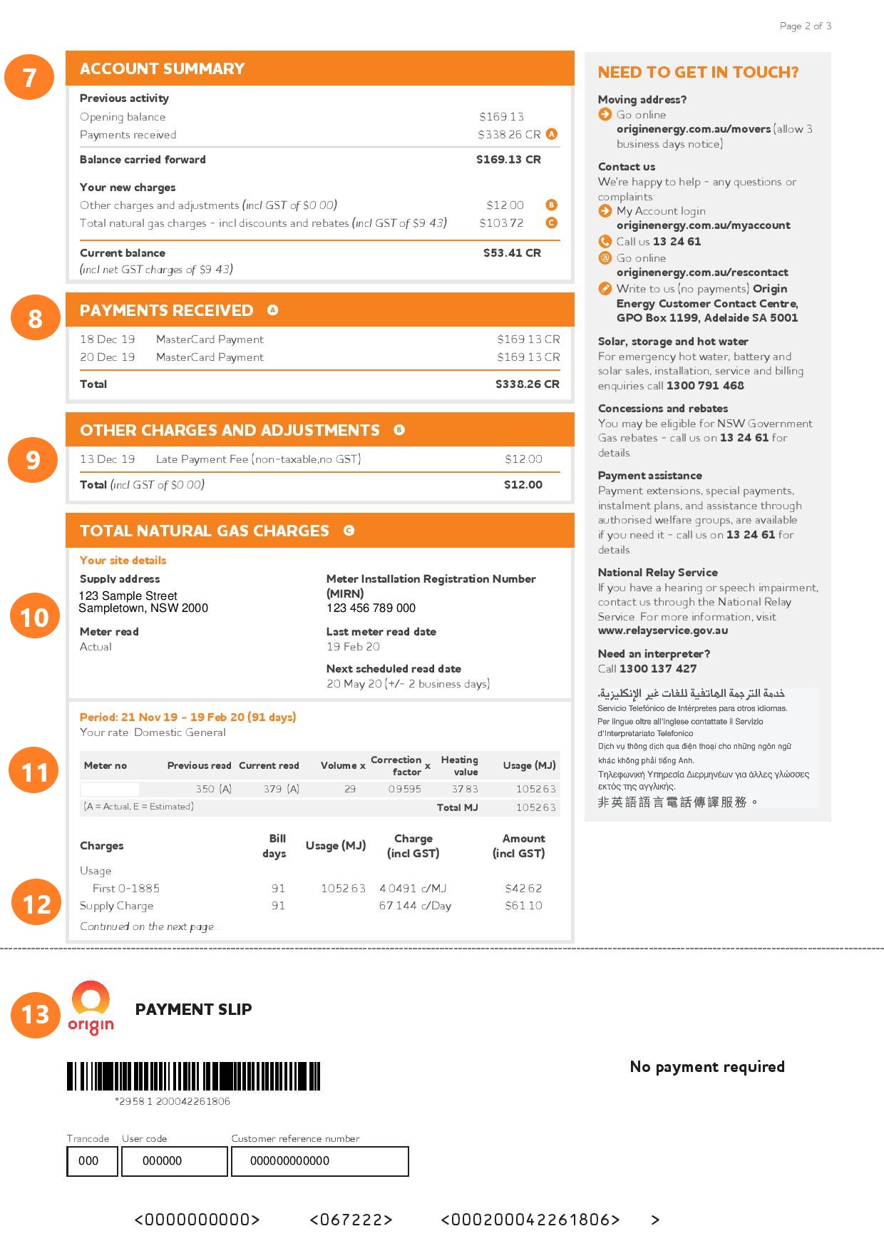 How to Read Your Electricity Gas Bill Explained 2023